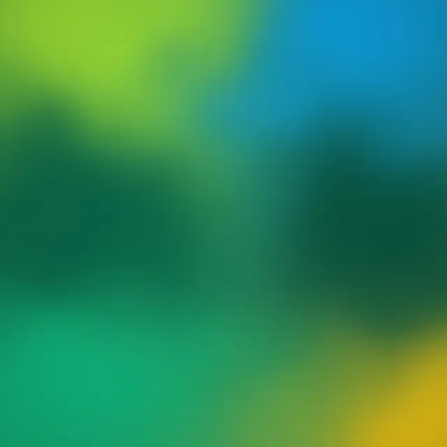 Emerald Lime Gradient: emerald, lime, sky blue and sunny yellow flow together in a fresh, bright mesh gradient finished with a soft, fine grain, iPad wallpaper